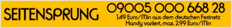 Seitensprung am Sextelefon Telefonsex Seitensprung